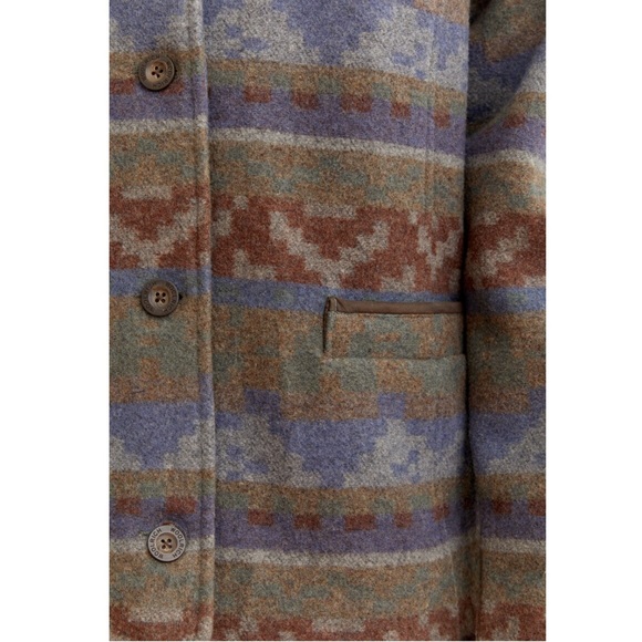 Woolrich southwestern pattern jacket / large - Picture 7 of 7